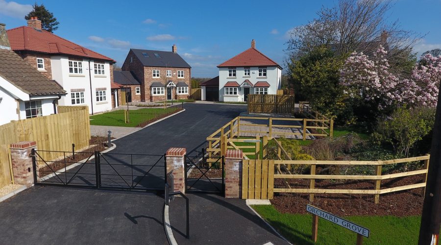 Orchard Fields is a gated development of six highly specified homes by St Robert’s Homes