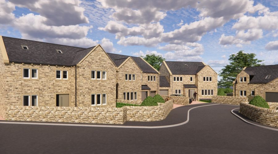 New Homes by Snell Developments at Brow Top, Glusburn